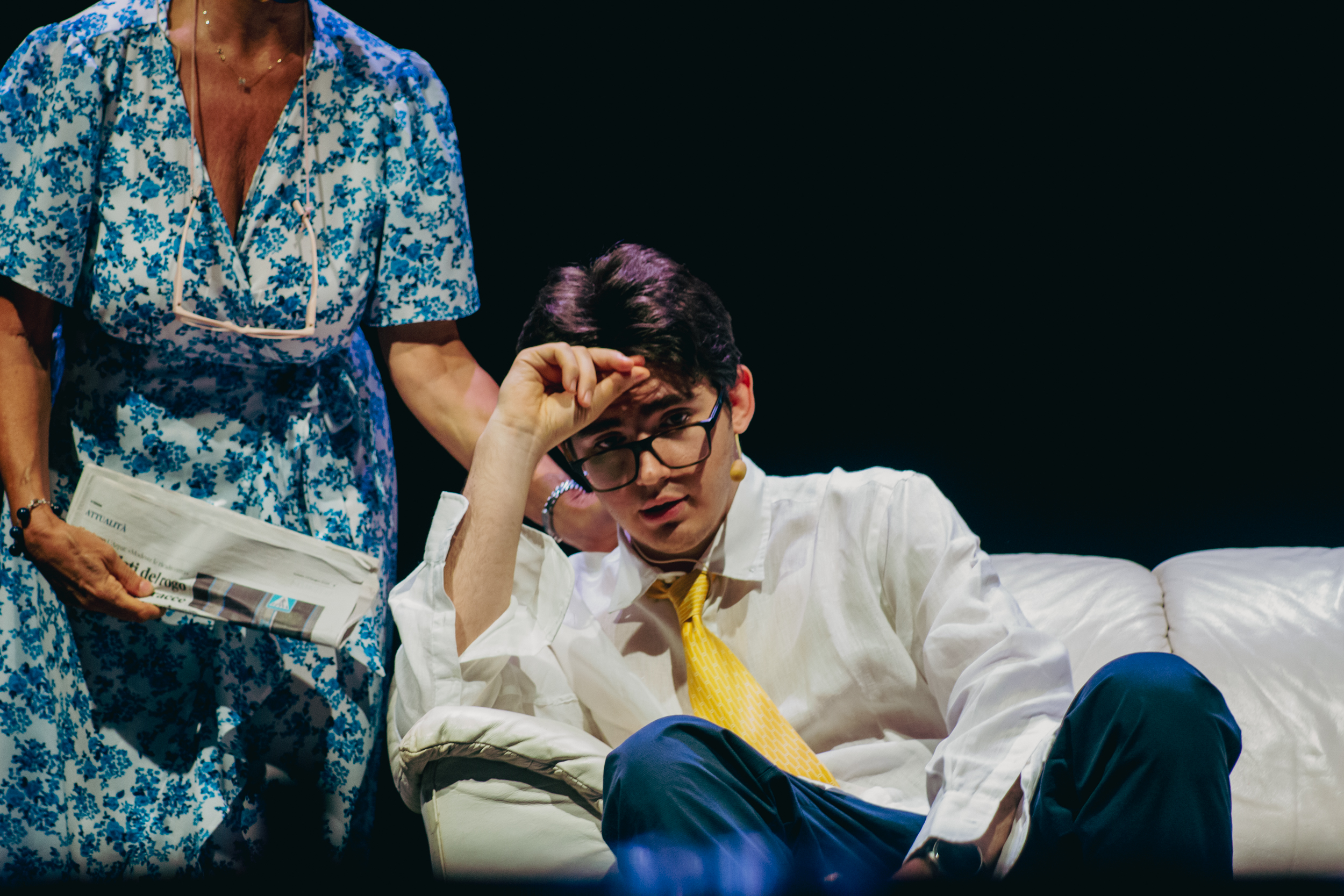 La prova generale - foto di scena