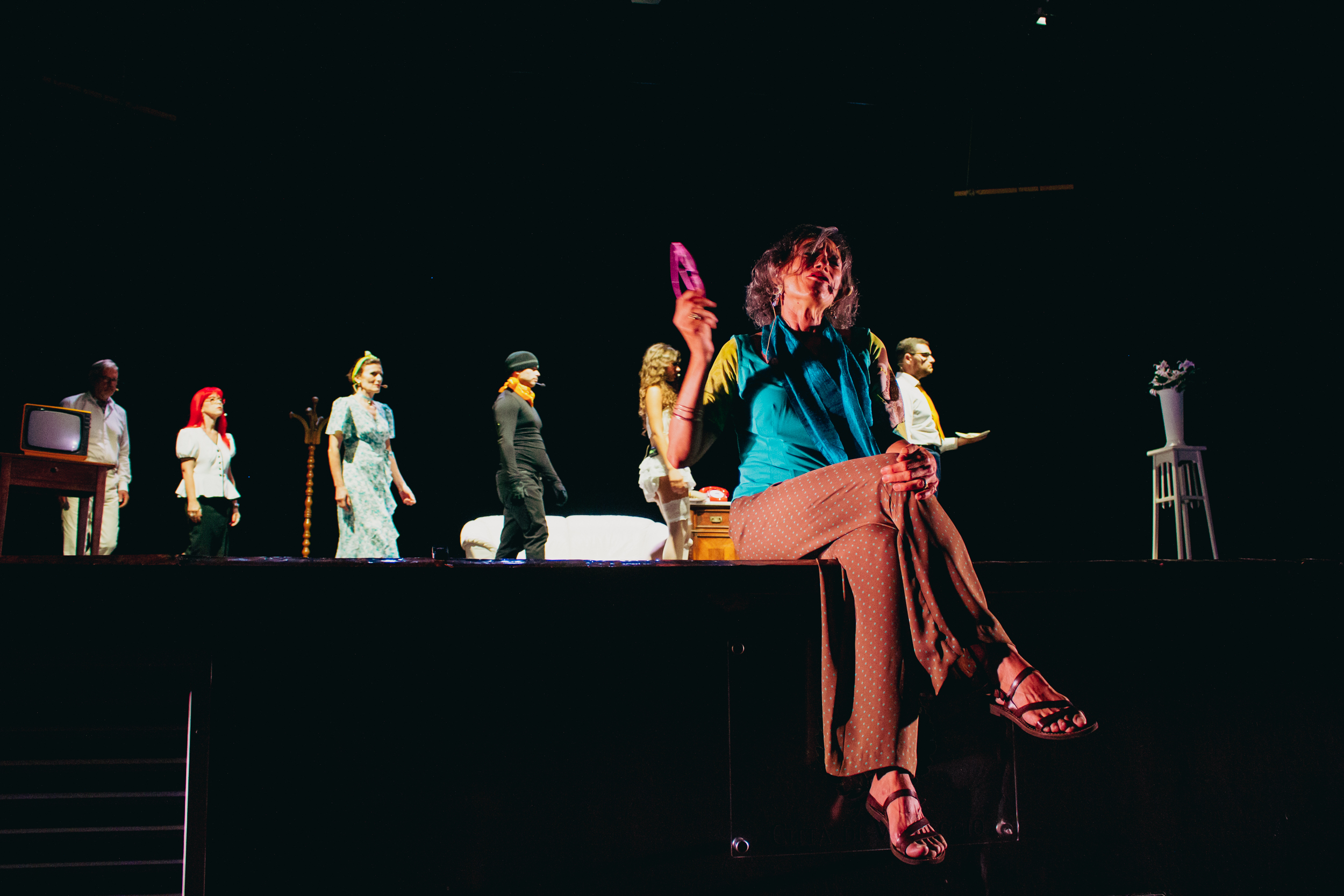 La prova generale - foto di scena